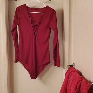 Bodysuit without the buttons in the bottom